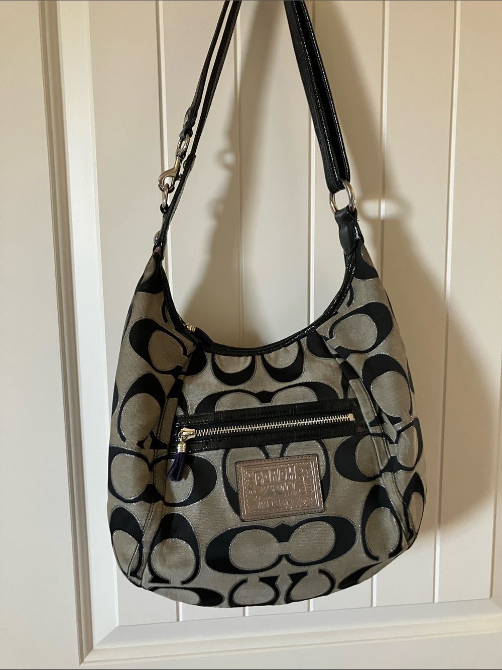 Coach Poppy Signature shoulder bag